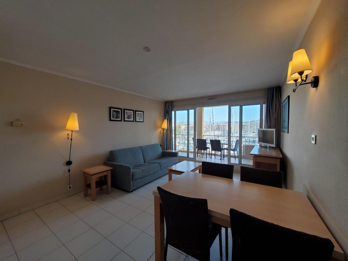 Cap Hermes Vue Port T2 40M2 Climatise 4 Personnes Fréjus Exterior foto